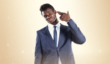 Siyah adam intihar jest yapma