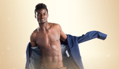 poz yakışıklı zenci