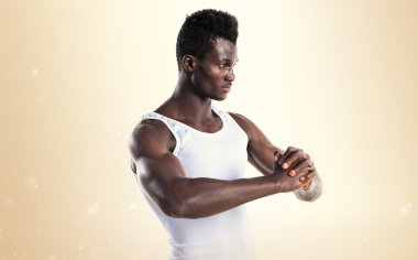 poz yakışıklı zenci