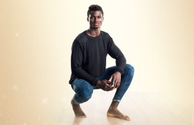 poz yakışıklı zenci