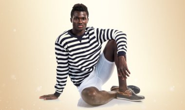 poz yakışıklı zenci