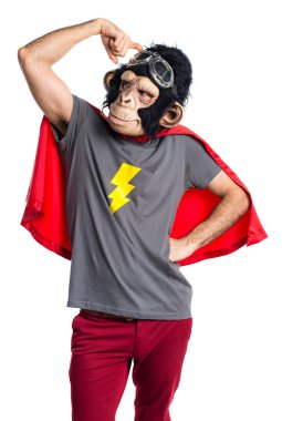 Süper kahraman maymun adam şüpheleri