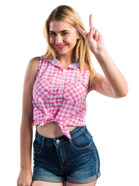 Sarışın kız iki sayım