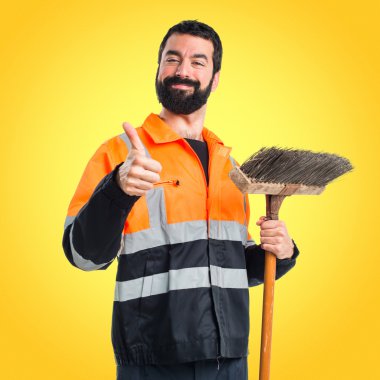 Başparmak ile çöp adam