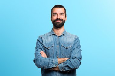 adam kollarını çapraz ile