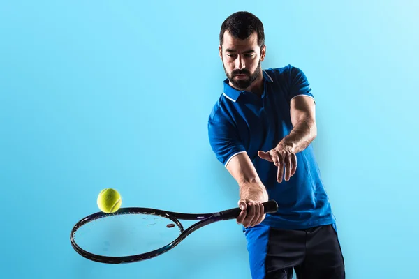 Brunette spanic man with beard — Stock Photo, Image