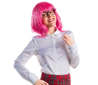 Kadın kendini gurur