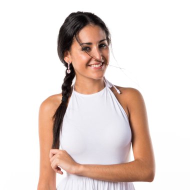 Studio poz güzel model kız