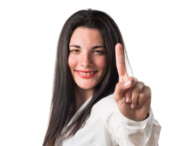 Esmer genç kız Studio