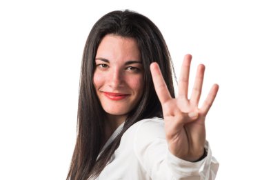 Esmer genç kız Studio