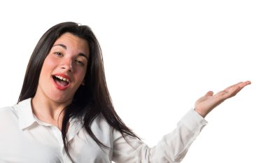 Esmer genç kız Studio