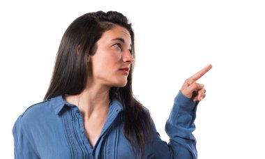 Esmer genç kız Studio