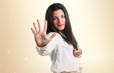 Esmer genç kız Studio