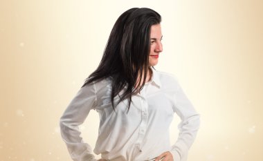 Esmer genç kız Studio