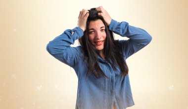 Esmer genç kız Studio