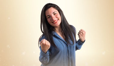 Esmer genç kız Studio