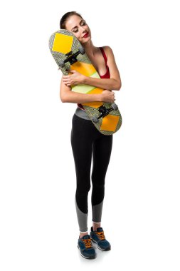 Paten kadınla güzel spor