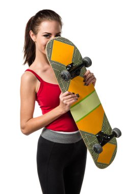 Paten kadınla güzel spor