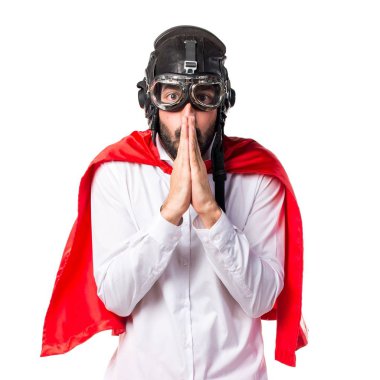 Yalvaran deli süper kahraman adam