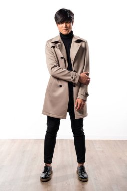 Çin yakışıklı modeli adam Studio