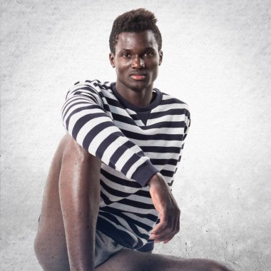 poz yakışıklı zenci