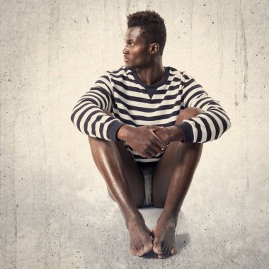 poz yakışıklı zenci