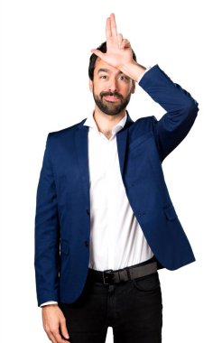 Yakışıklı adam aptal tabelayı yapma