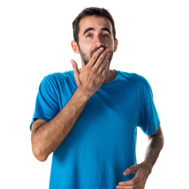 Adam yapma sürpriz jest