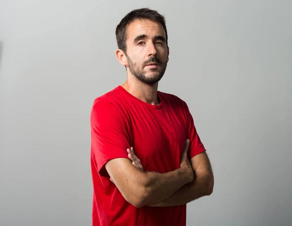 Man posing in studio — Stock Photo, Image