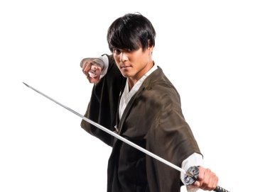 Katana adamla Asya samuray