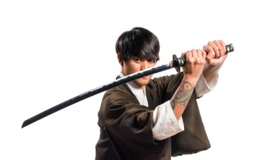 Katana adamla Asya samuray