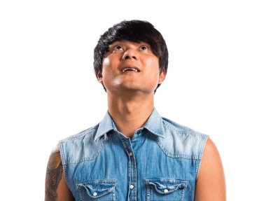 Ararken Asya yakışıklı adam