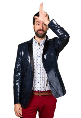 Adam aptal tabelayı yapma ceket ile