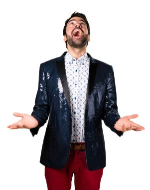 Ceket yalvaran adamla