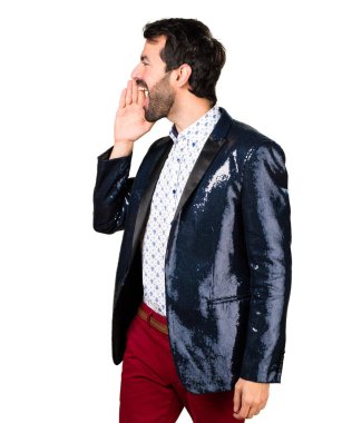 Ceket bağıran adamla