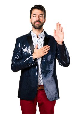 Adam Ant yapma ceket ile