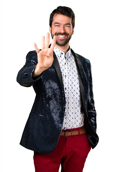 Adam dört sayma ceket ile