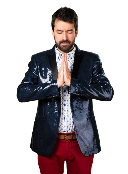 Ceket yalvaran adamla