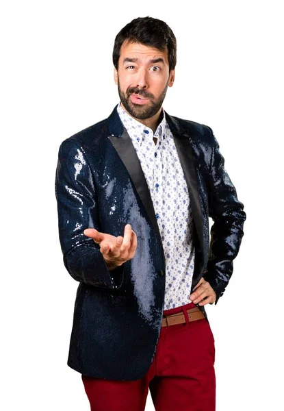 Ceket ile yorgun adam