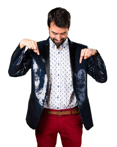 Ceket aşağıyı ile adam