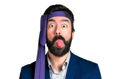 Çılgın ve sarhoş bir işadamı bir şaka yapmak