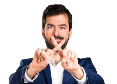 Yakışıklı adam hiç jest yapma