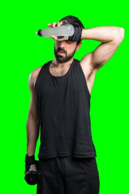 Halter içme suyu tozu yapıyor Sportman