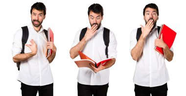 Öğrenci adam yapma sürpriz jest