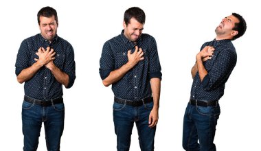 Esmer adam kalp ağrısı olan dizi