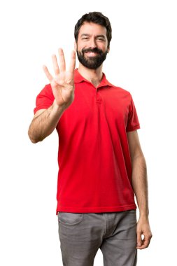 Yakışıklı adam dört sayma