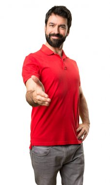 Yakışıklı adam bir anlaşma yapma