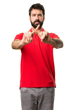 Yakışıklı adam hiç jest yapma