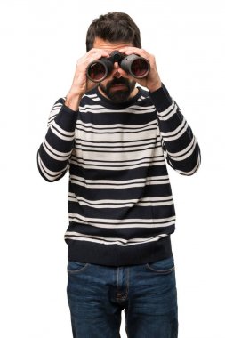 Dürbün ile sakallı