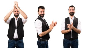 Cool adam alkış kümesi